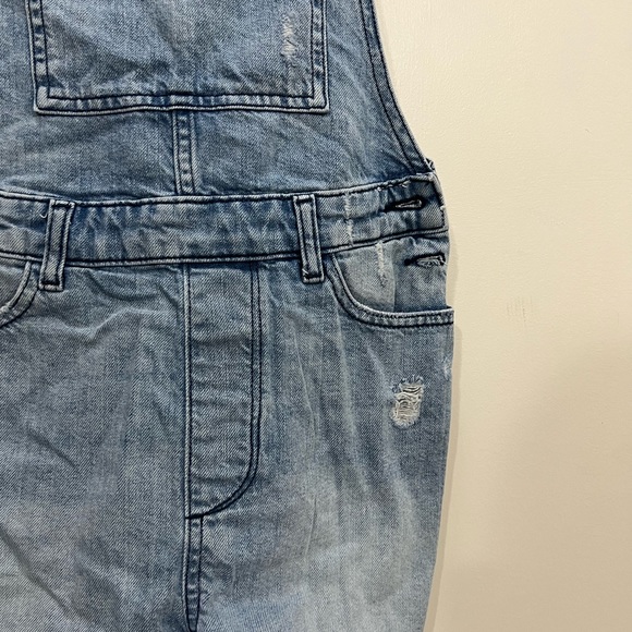 DL1961 Light Blue Denim Abigail Overalls Size Small $169 - Picture 4 of 9
